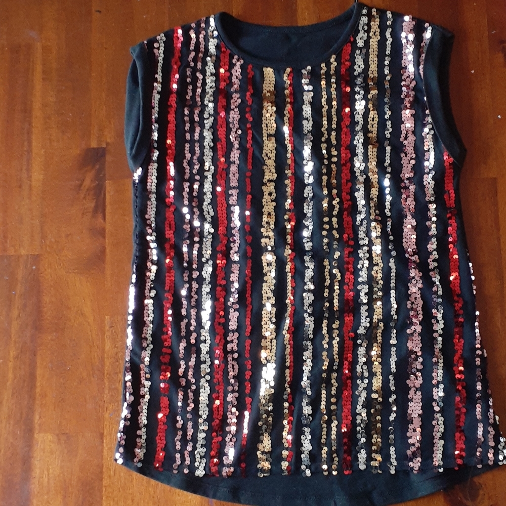 Sequin top